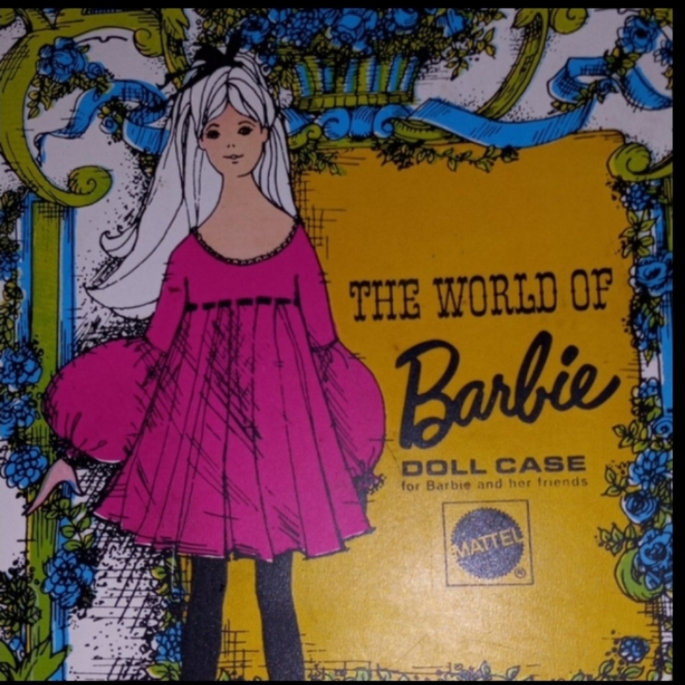 Vintage 1968 The World of Barbie Doll Case